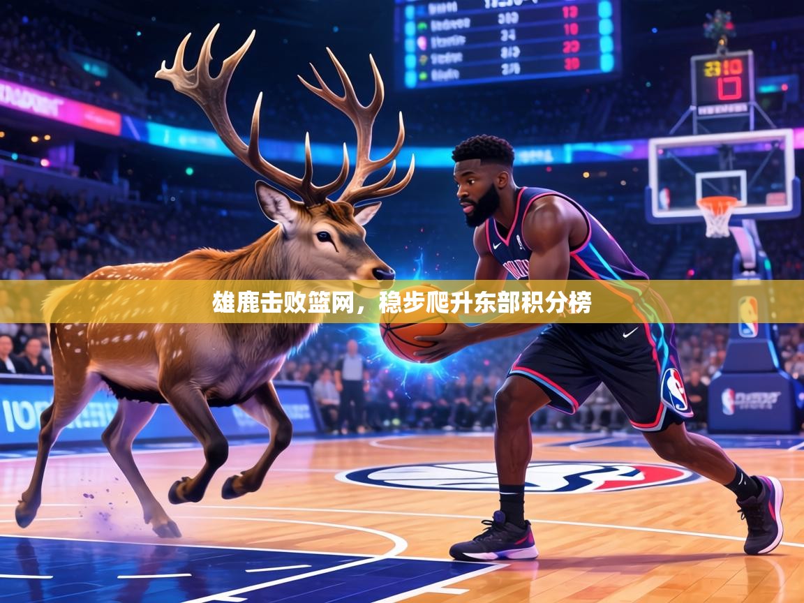 雄鹿击败篮网，稳步爬升东部积分榜