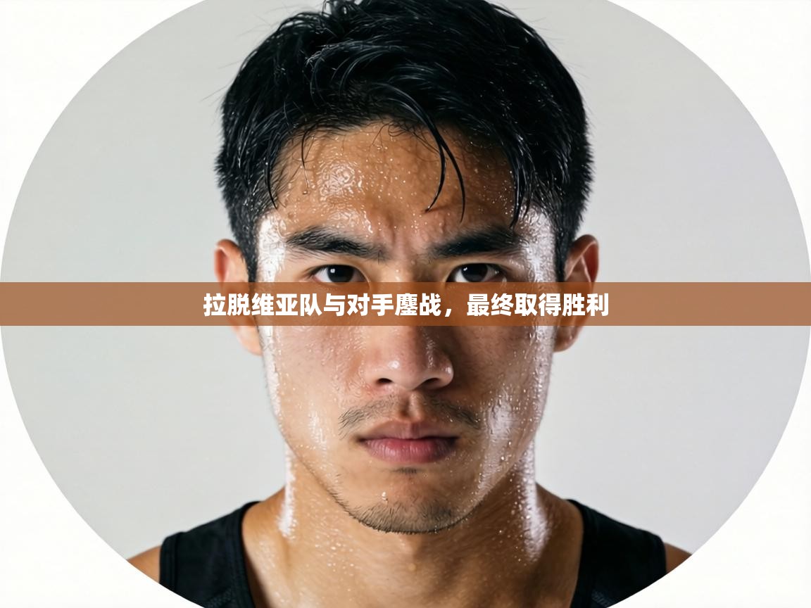 拉脱维亚队与对手鏖战，最终取得胜利